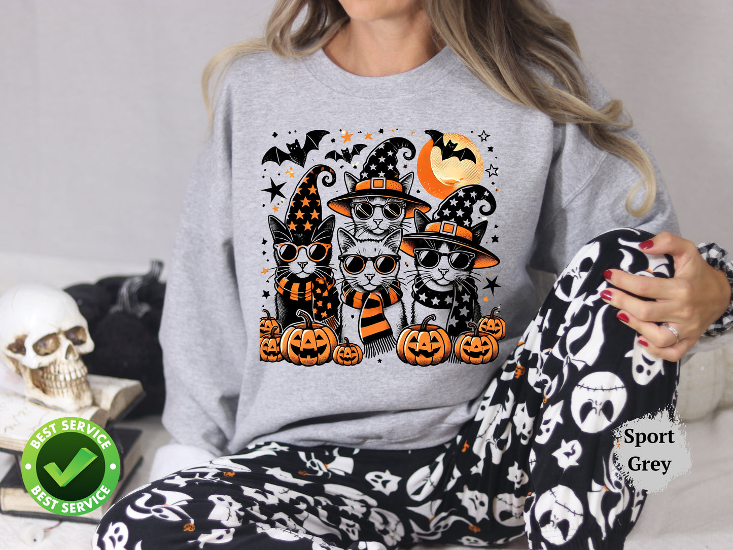 Halloween Cats sweater