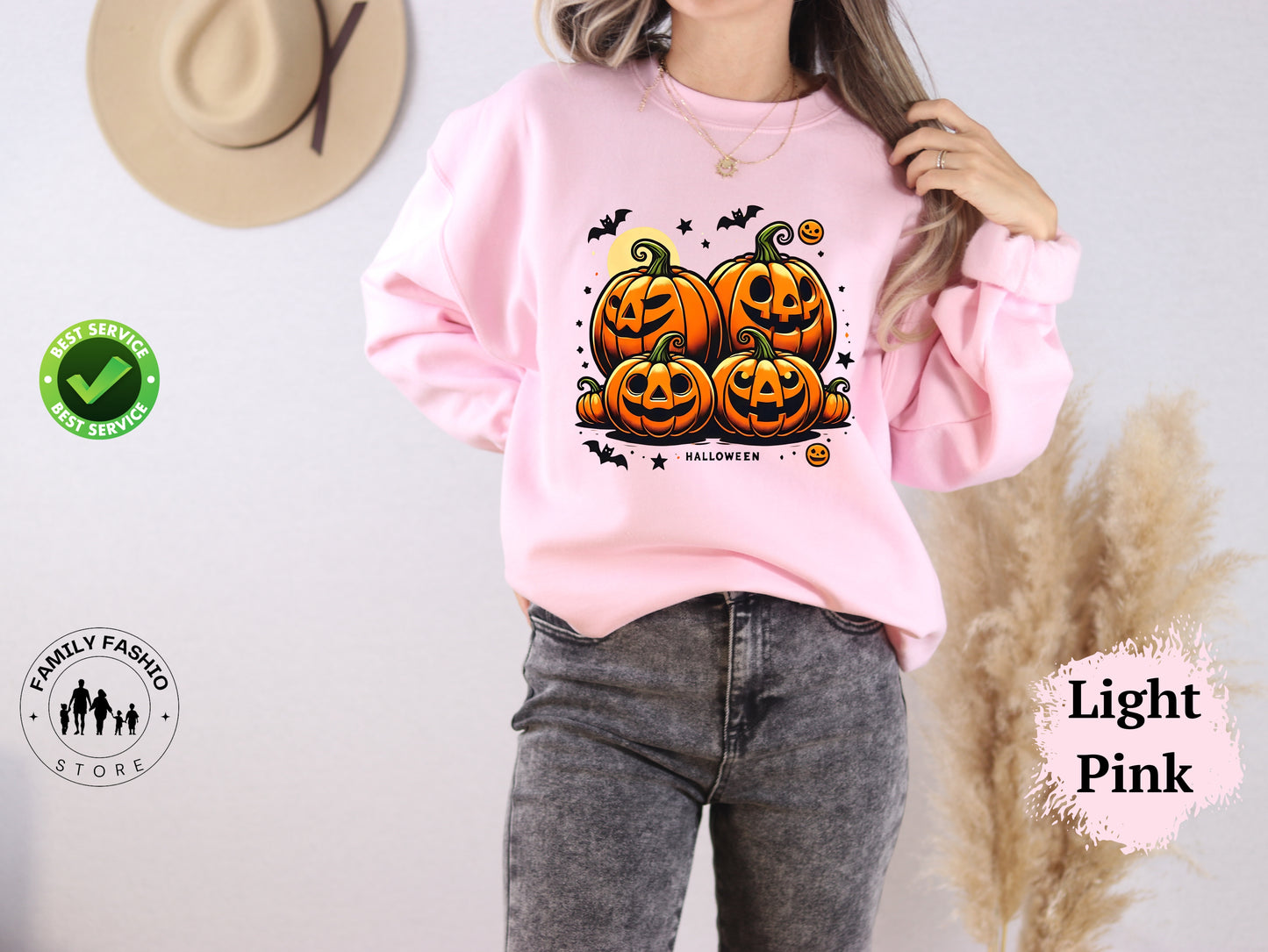 Jack o Lantern  pumpkin sweater