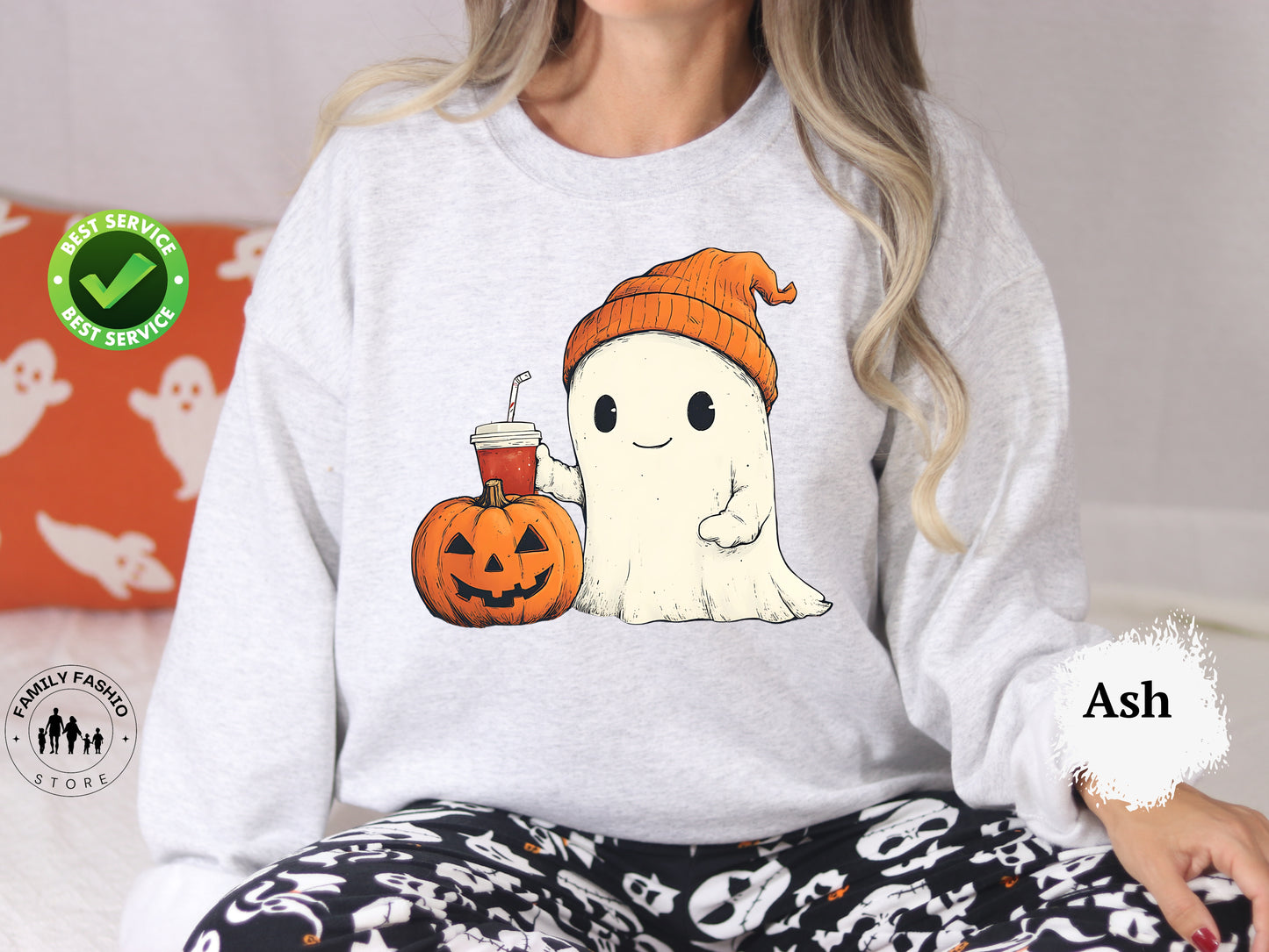 Halloween Ghost Sweater