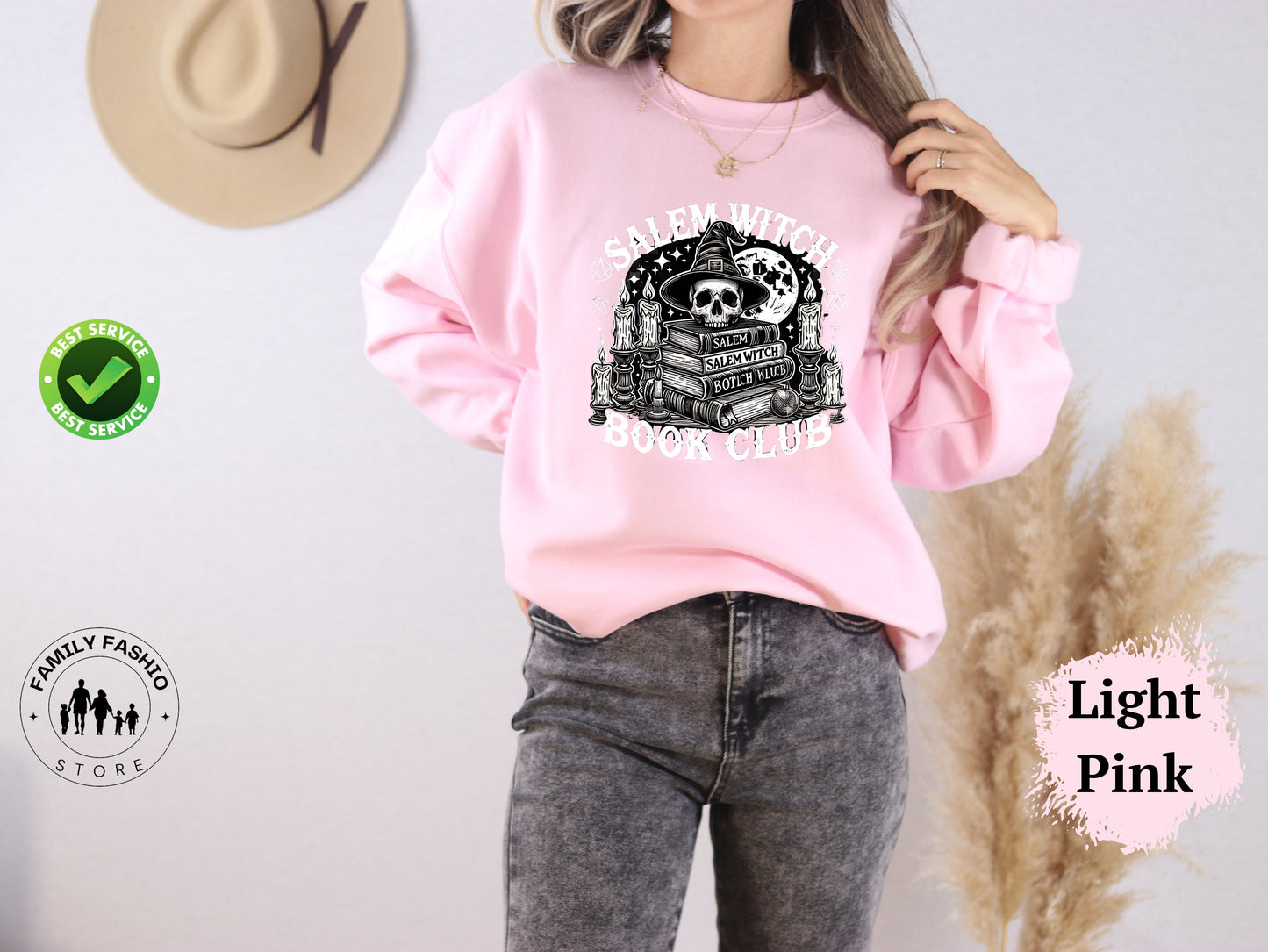 Salem Witch Book Club sweater